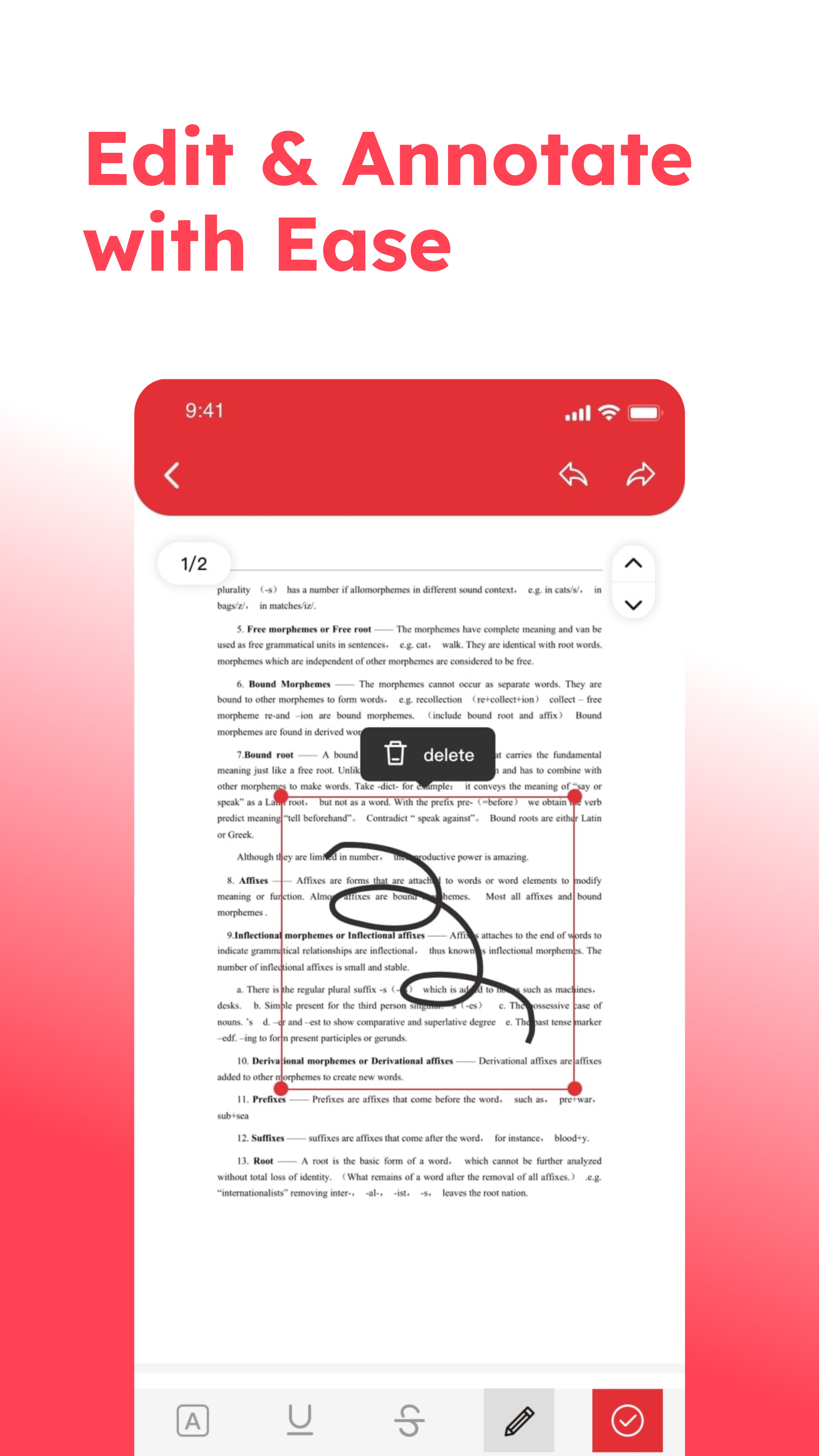 Professional PDF Editing & Collaboration