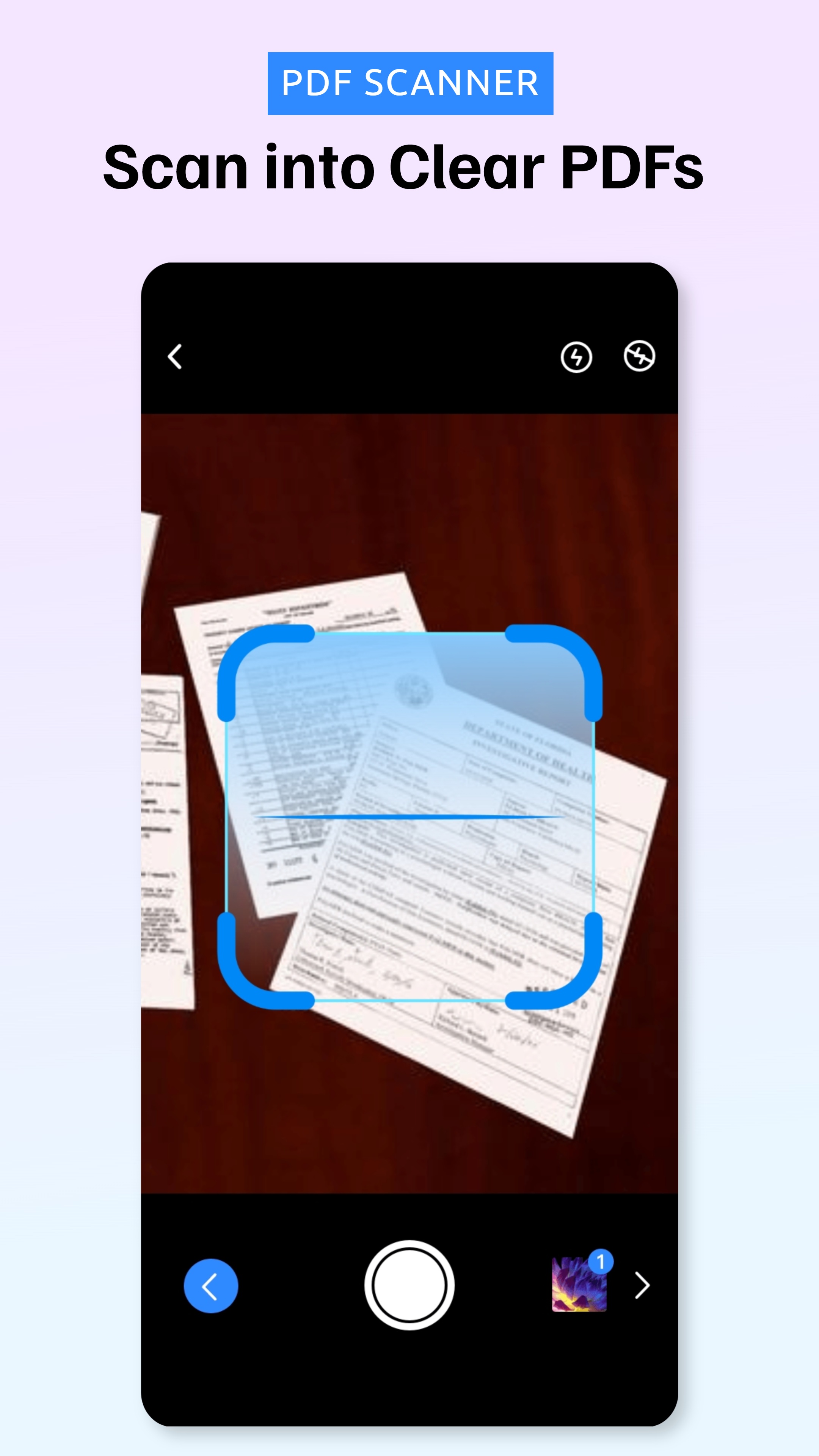Convenient Mobile Scanning & Real-time Annotation